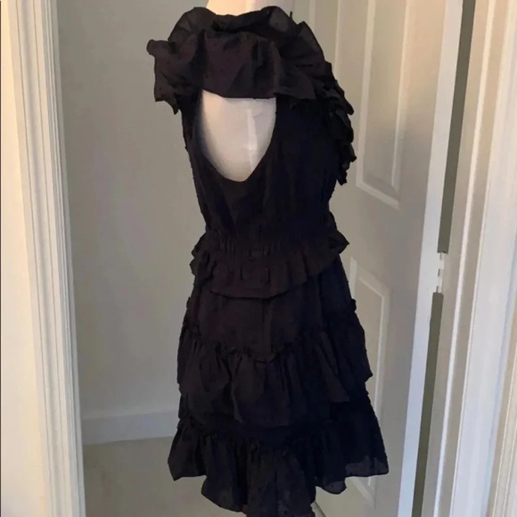DO+BE Navy Ruffle Dress size M - Picture 7 of 16